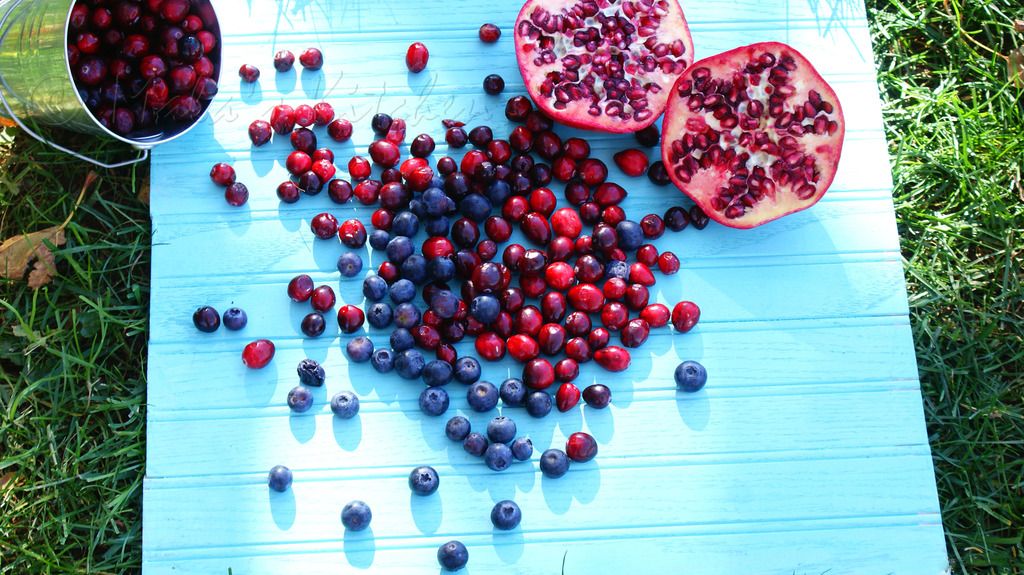 Very Berry Pom Juice (Cranberry+Blueberry+Pomegranate) MalasKitchen