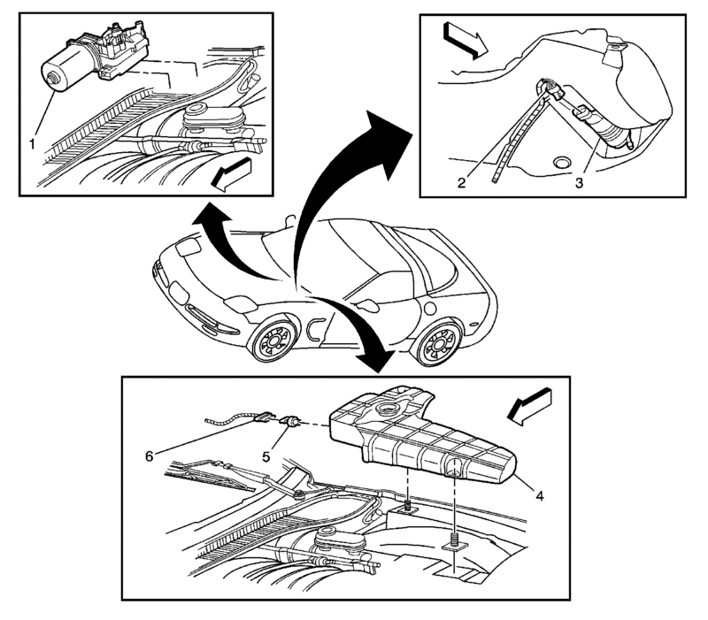 2003 windshield washer fluid doesn't spray CorvetteForum Chevrolet Corvette Forum Discussion