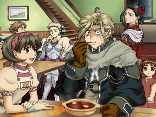Nash eating Nanami's stew and then passing out, gj.