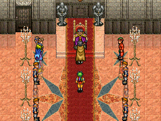 Barbarosa swoops his cape open and hands Teo a ... sword. ... It's actually a sword. It's red.