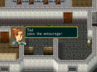 Ted joins the entourage!