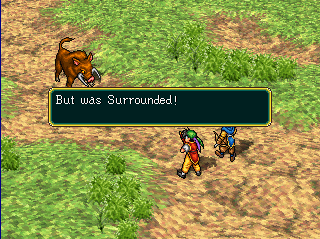 But was Surrounded!
