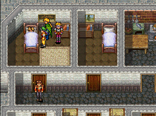 I have control again! Ted is in the bed; Gremio is next to me; Cleo is guarding her diary; Pahn is outside the door.