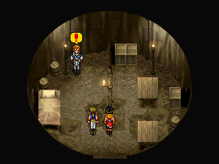 A man with a unique sprite in this tent goes !