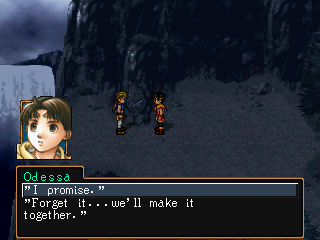 'I promise.' | 'Forget it... we'll make it together.'