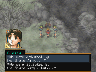 'We were ambushed by the State Army...' / 'We were attacked by the State Army, but...'