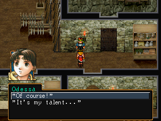 'Of course!' 'It's my talent...'
