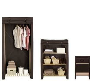 3 Piece Wood And Canvas Wardrobe Set Driftworks Forum