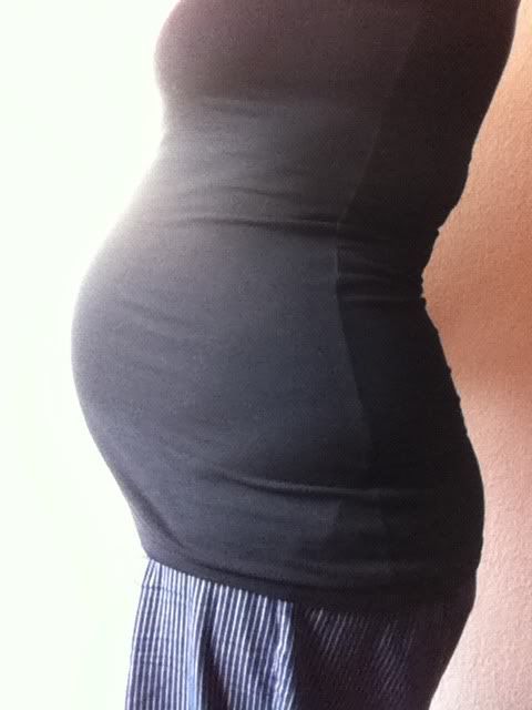 Babybauch 30+0 Babybauch 30+0