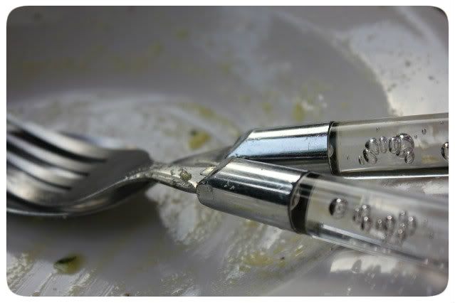 Aglio Olio (e Peperoncino): Teller leer Aglio Olio (e Peperoncino): Teller leer