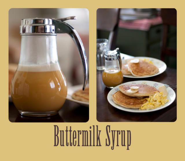 Buttermilk Syrup