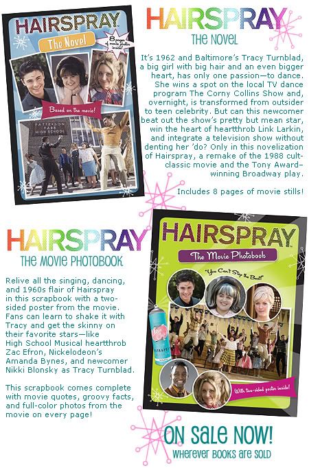 Who has gotten the new HAIRSPRAY books??