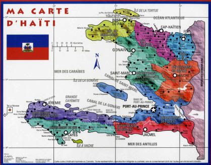 Haiti Geography Map