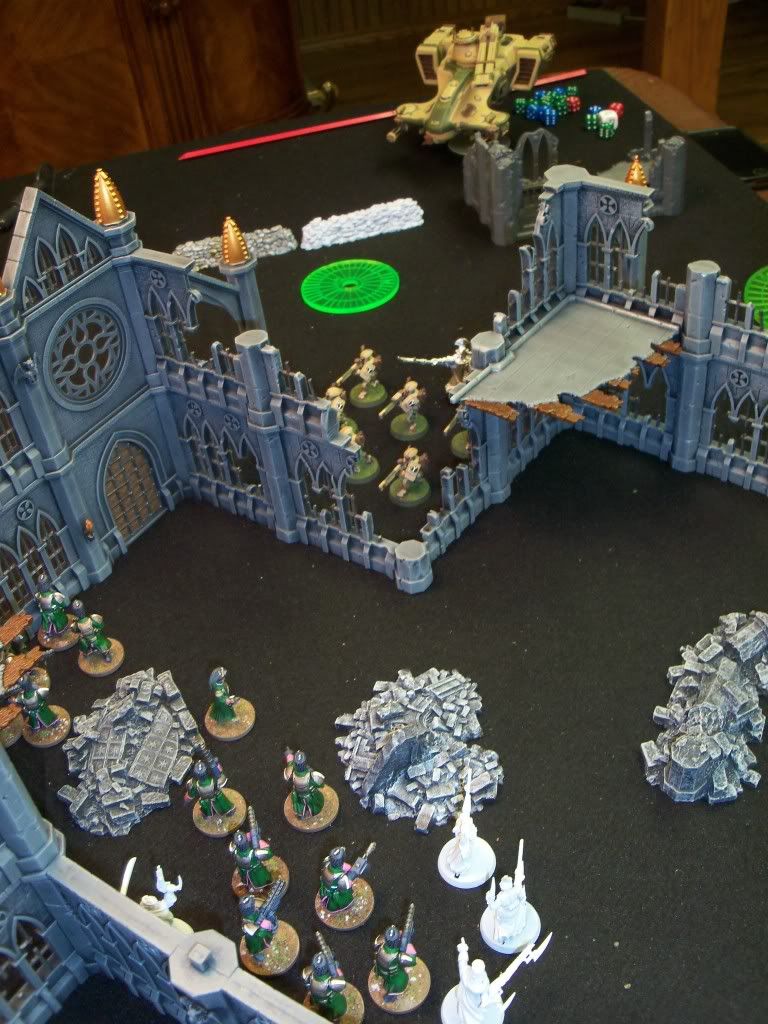Warhammer 40k 6th Imperial Guard vs Tau