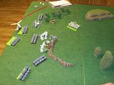 Warhammer Battle for the Treasure Horde - Warriors of Chaos, High Elves, and Dwarfs