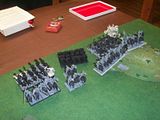 Warhammer Battle for the Treasure Horde - Warriors of Chaos, High Elves, and Dwarfs
