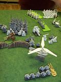 Warhammer Battle for the Treasure Horde - Warriors of Chaos, High Elves, and Dwarfs