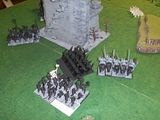 Warhammer Battle for the Treasure Horde - Warriors of Chaos, High Elves, and Dwarfs