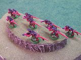 Hormagaunts with Fleshborer and Strangleweb