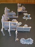 Pegasus Hobbies Gothic City Building, Ruins, and Rubble