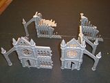 Pegasus Hobbies Gothic City Building, Ruins, and Rubble