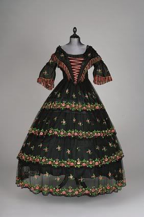 1850\'s 60\'s dress