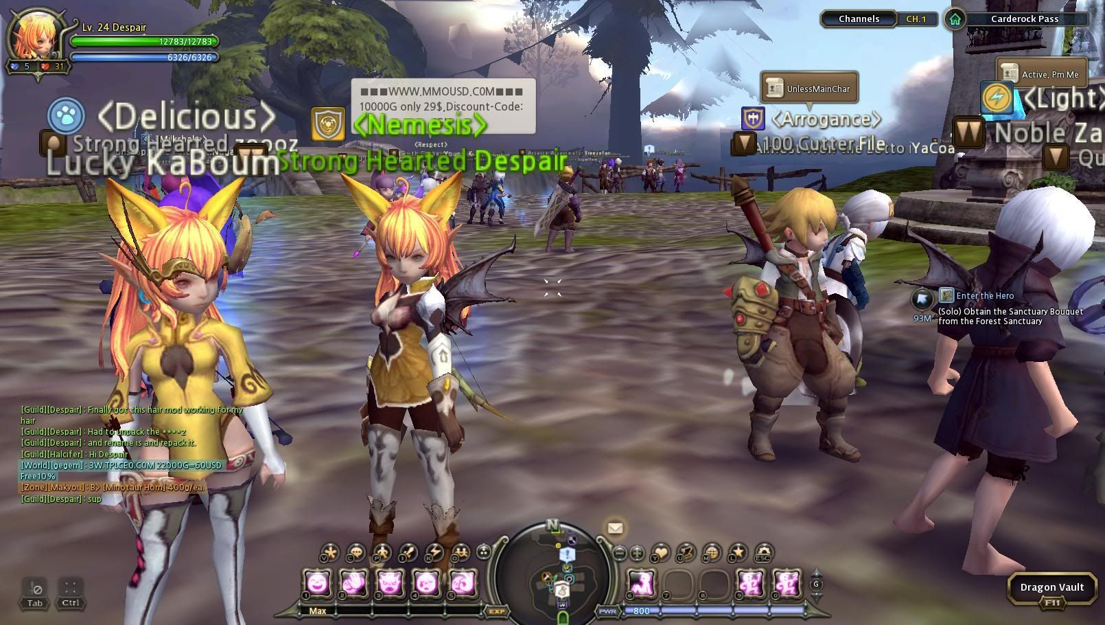 Dragon+nest+archer+hair+mods