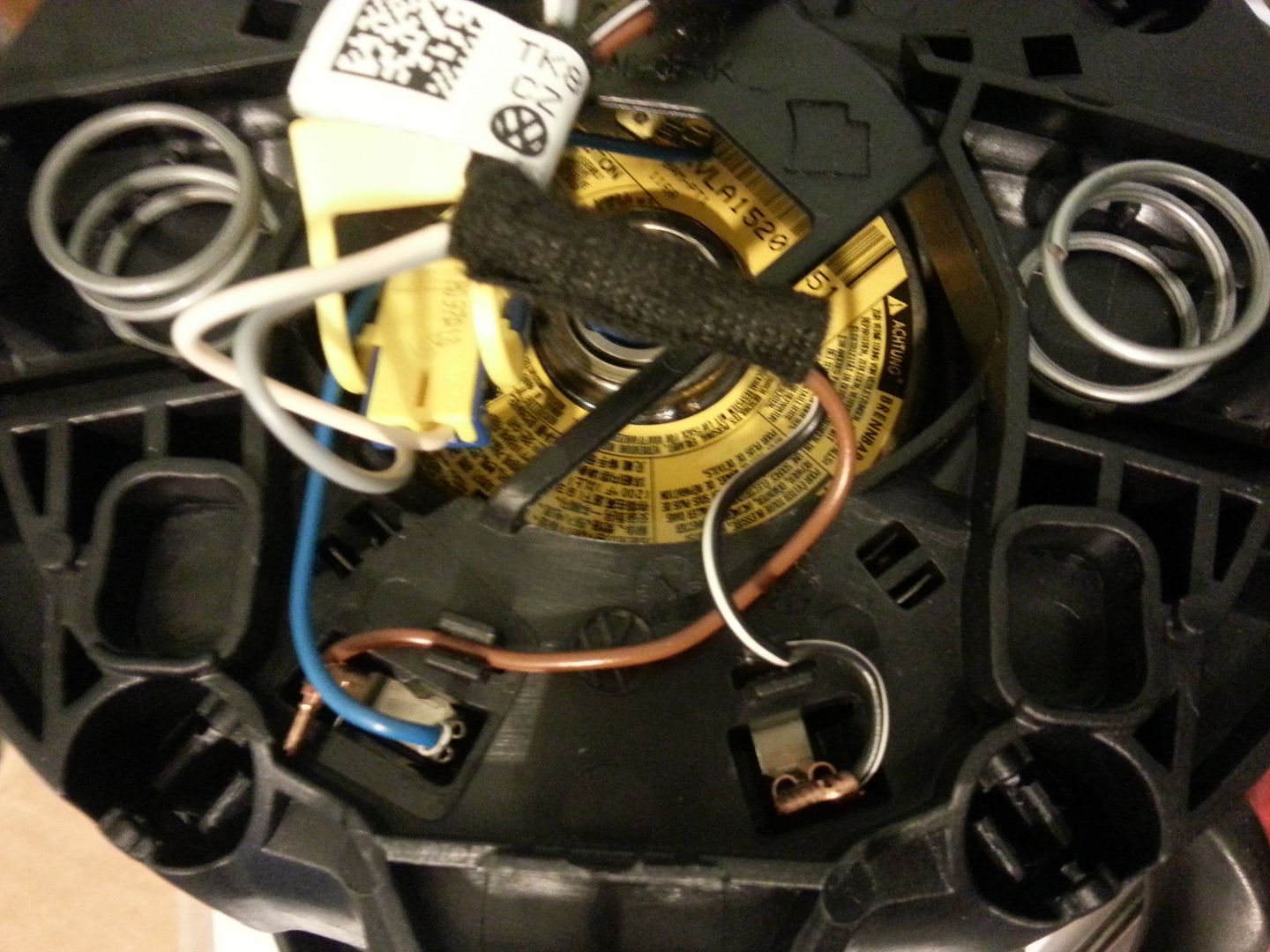 Help.....changing steering wheel VW T4 Forum VW T5 Forum