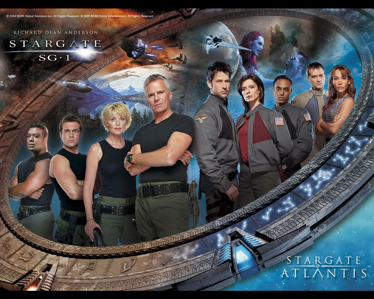 Stargate SG1 Atlantis