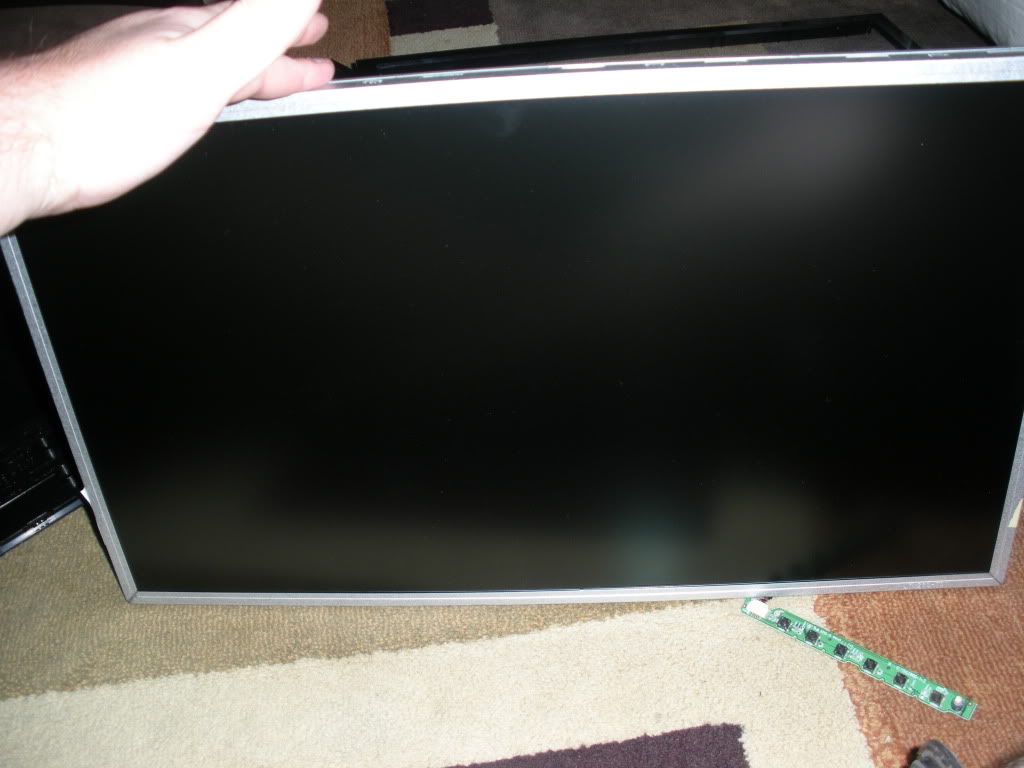 Triple Monitor Debezel and Stand Setup