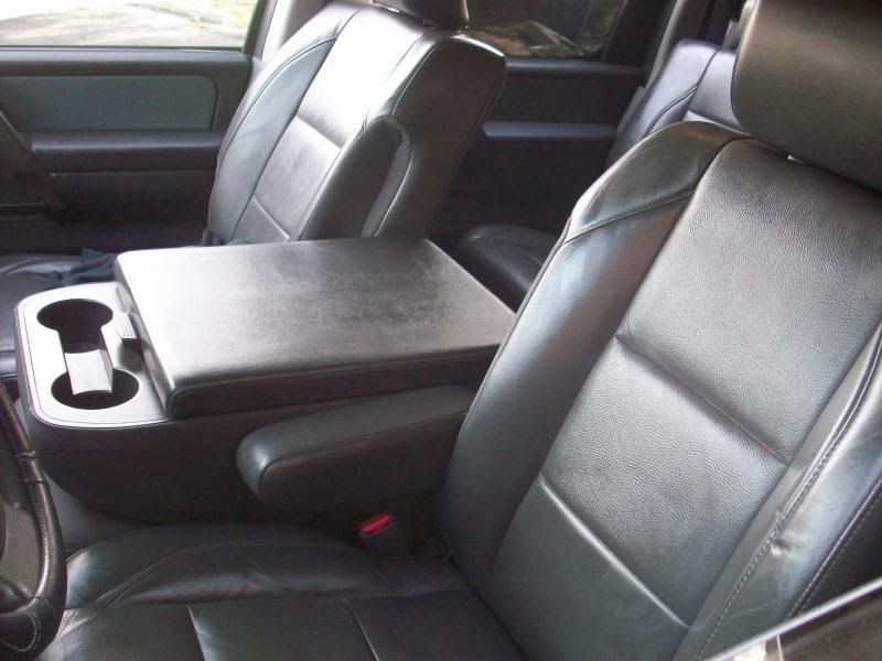 Nissan titan bench seat center console #8