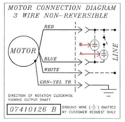 Wiring Diagram on Bodine Electric Motor Wiring   Doityourself Com Community Forums