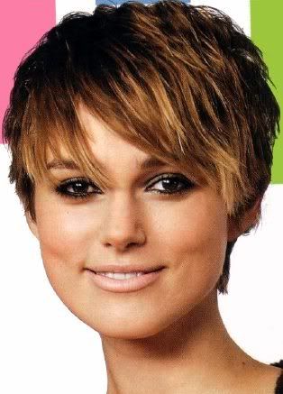 Celebrity hair color by Keira Knightley
