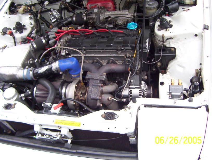 Turbo kit for 91 honda prelude #4