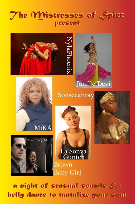 THE MISTRESSES OF SPICE SAT JULY 25TH @ GOSPEL UPTOWN LOCATED @ 2110 7TH AVENUE - HARLEM, NYC (btwn 125th 126th Sts) DOORS @ 8P/SHOW @ 9P