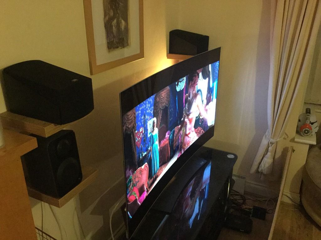 Upfiring Atmos speaker placement AVForums