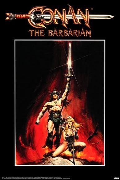 conan the barbarian movie poster. conan the arbarian movie