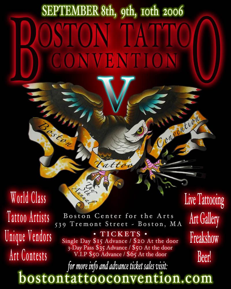 May Update for Boston Tattoo