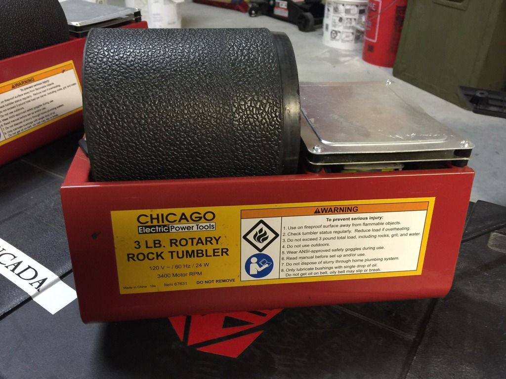 WTS Harbor Freight Rotary Rock Tumbler