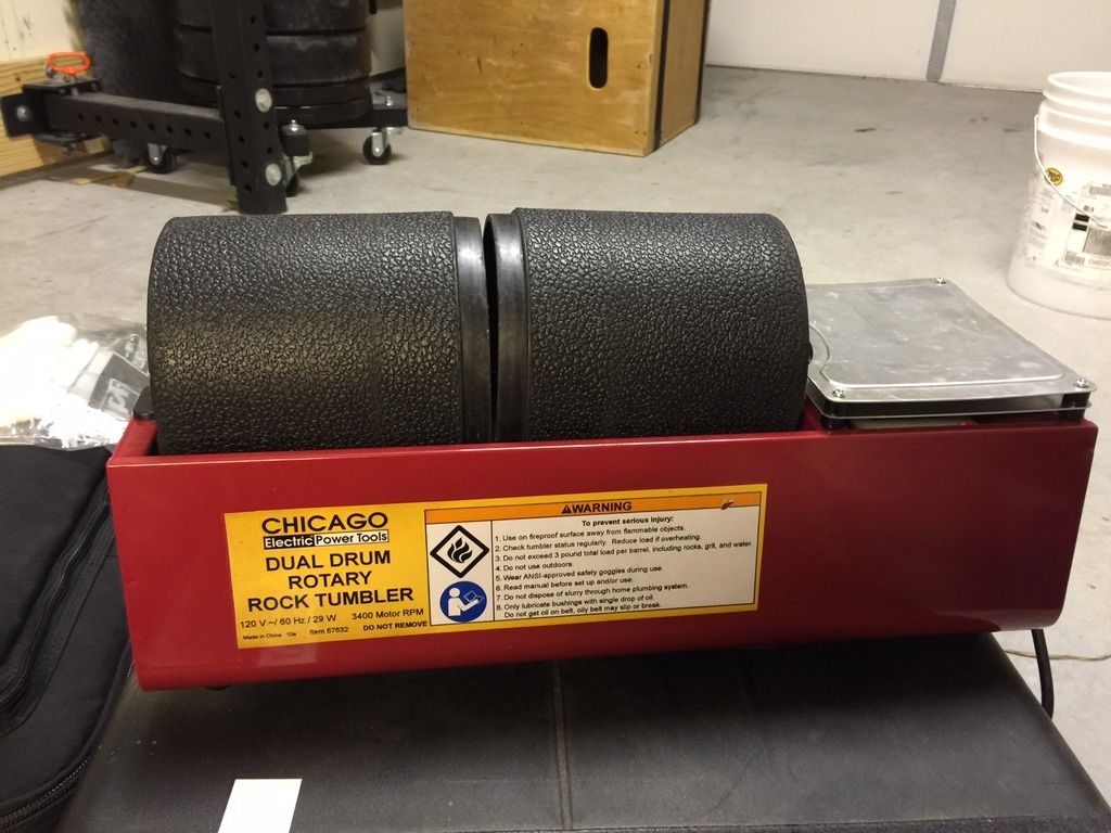 WTS Harbor Freight Rotary Rock Tumbler