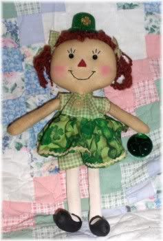 Lil St.Patty Annie Raggedy Ann Doll