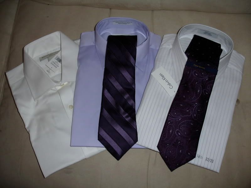 striped tie striped shirt. striped shirt, paisley tie