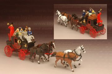 1820 Passenger Coach and Horses
