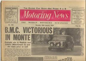 Mini in Newspaper