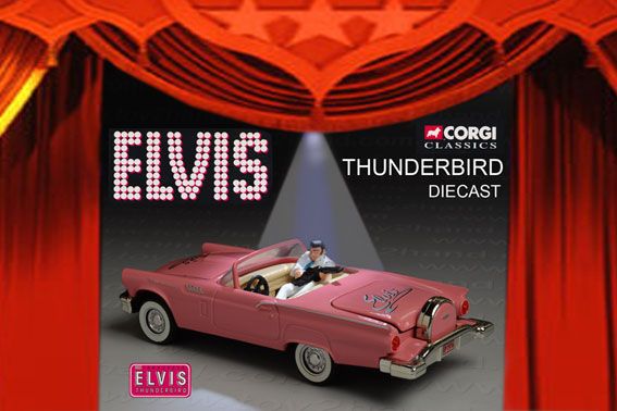 Elvis Thunderbird Diecast