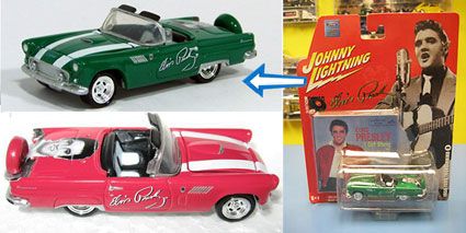 Elvis Thunderbird Diecast