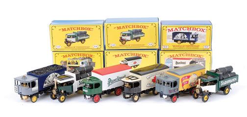 Steam Wagon Matchbox