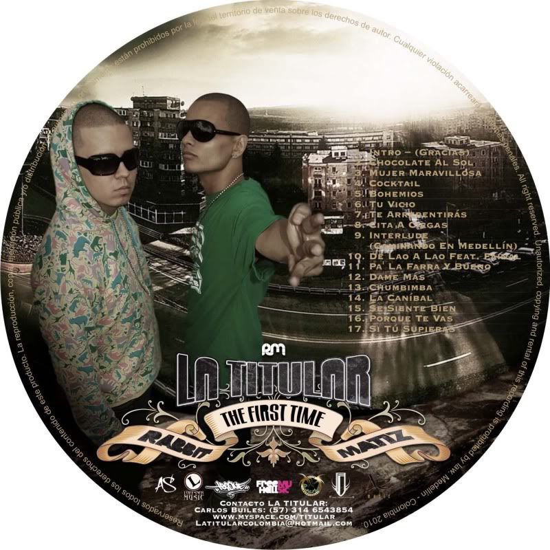 LabelCD La Titular – The First Time (2009)(CD Original)