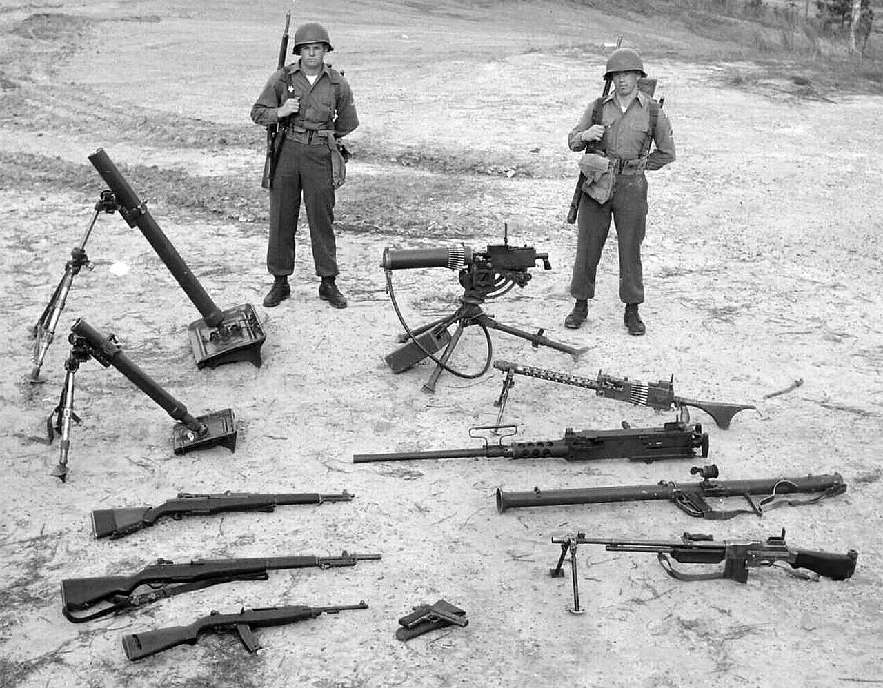 Американские пулемёты второй мировой войны 1941-1945