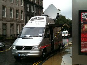 BBC OB Van